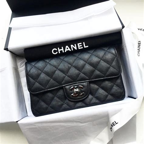 black chanel bag price|chanel small bag with price.